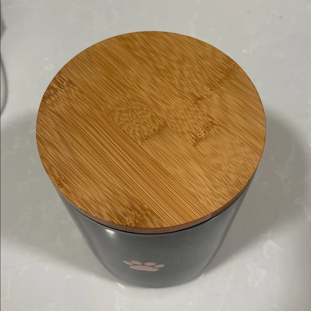 Dog treat container
